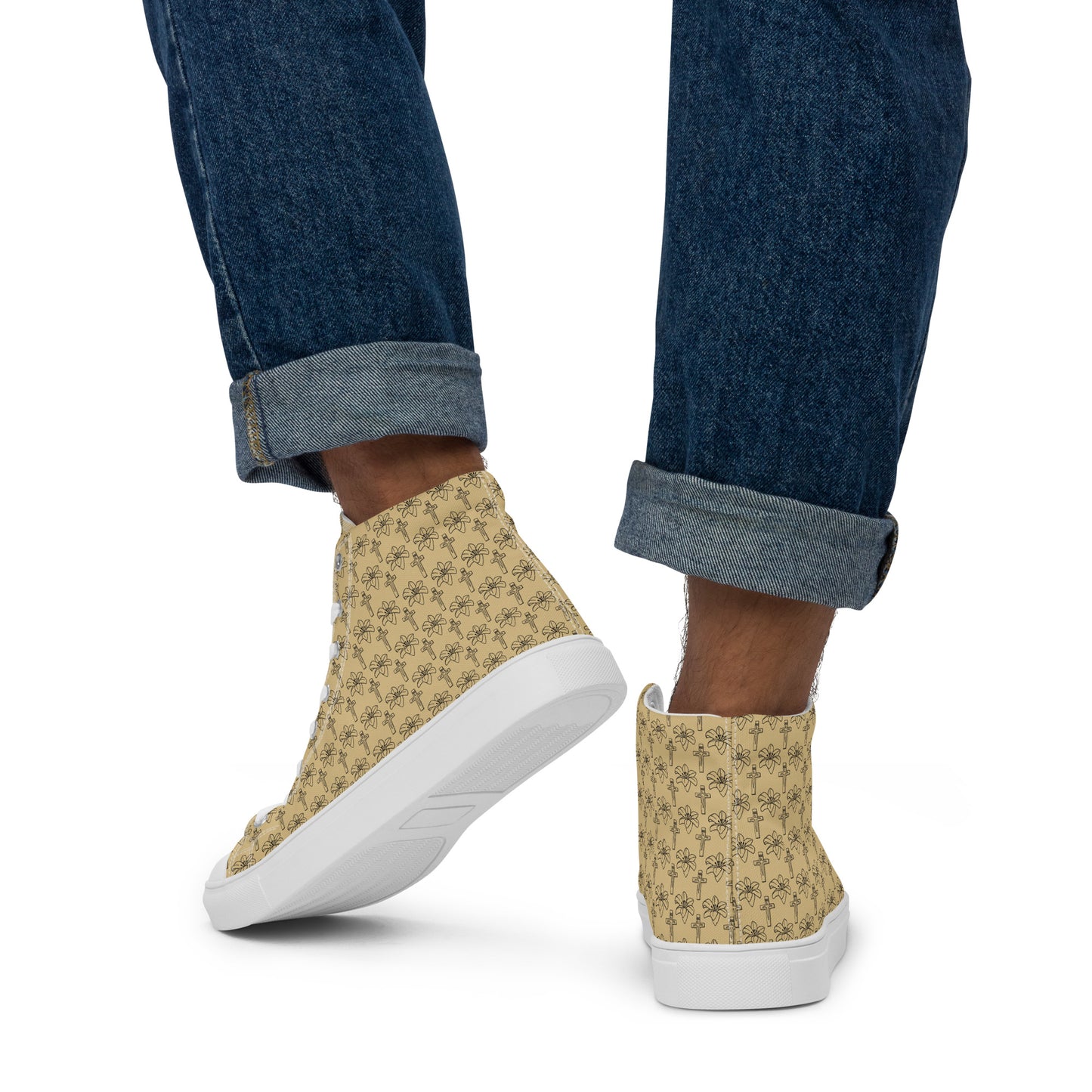 "Walking with the Saints | St. Catherine of Siena" - Men’s High Tops