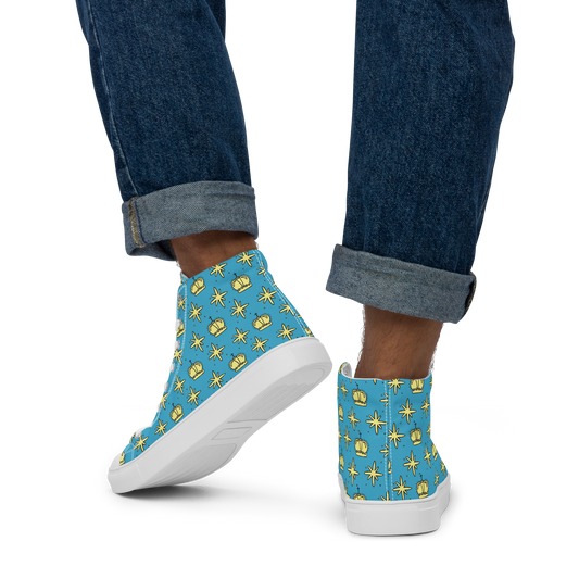 "Walking with the Saints | Mother of God" - Men’s High Tops