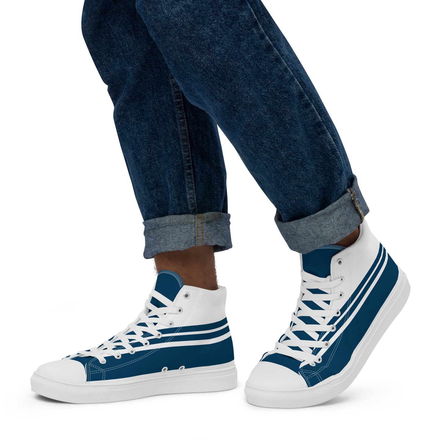 Walking with the Saints | St. Teresa of Calcutta—Men’s high top canvas shoes