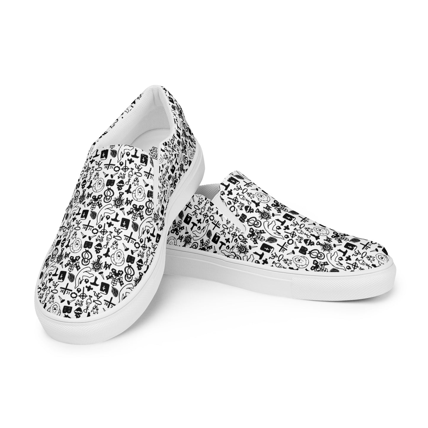 "Walking with the Saints | Uber Catholic" - Men’s Slip-Ons