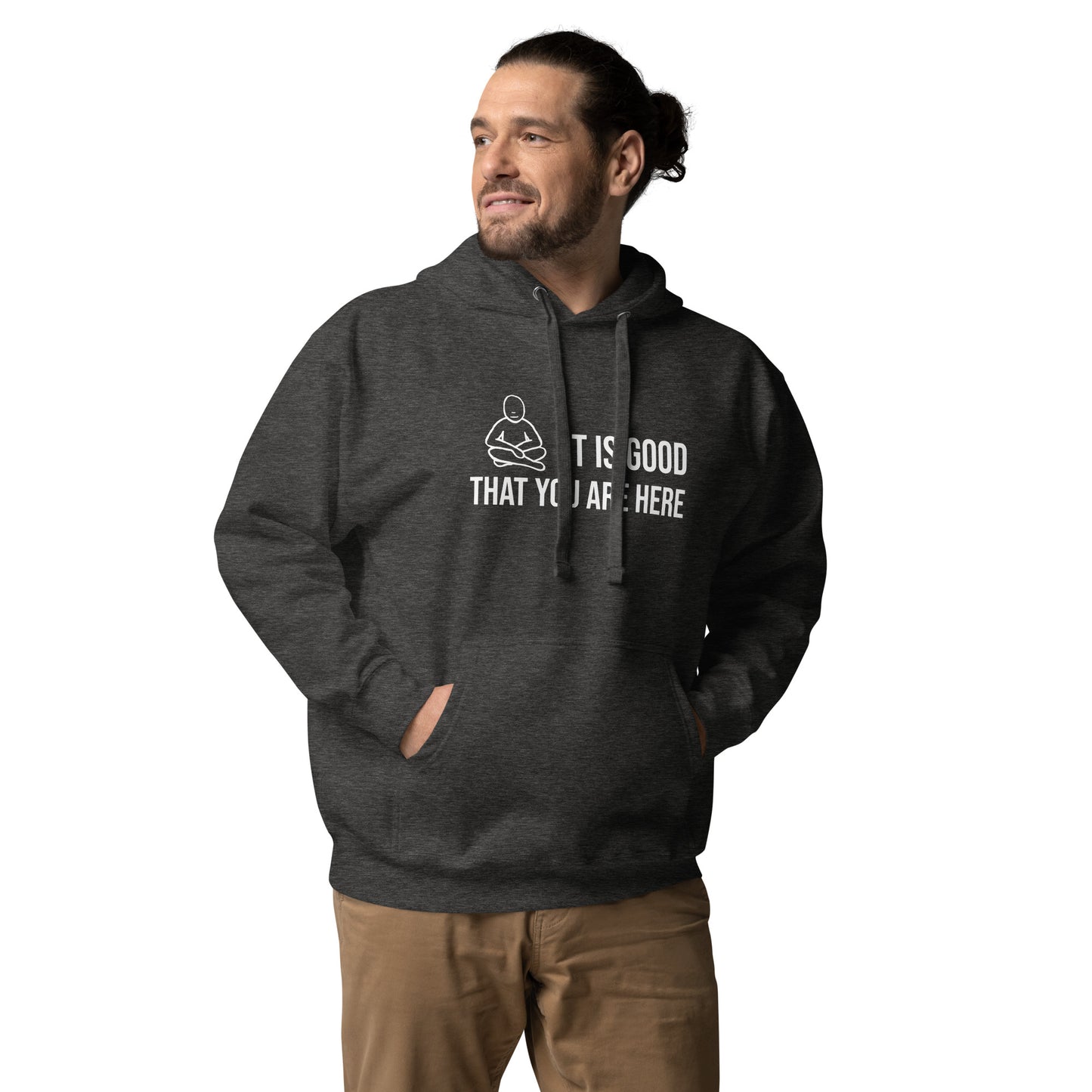 "It Is Good" White Text - Unisex Hoodie