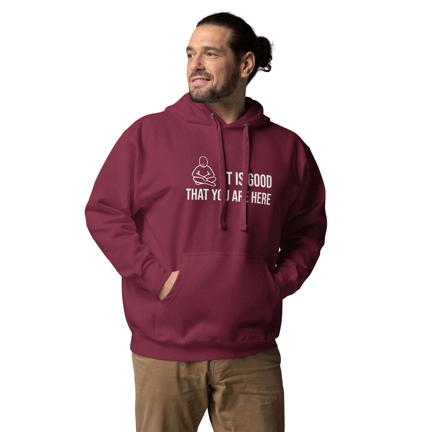 "It Is Good" White Text - Unisex Hoodie