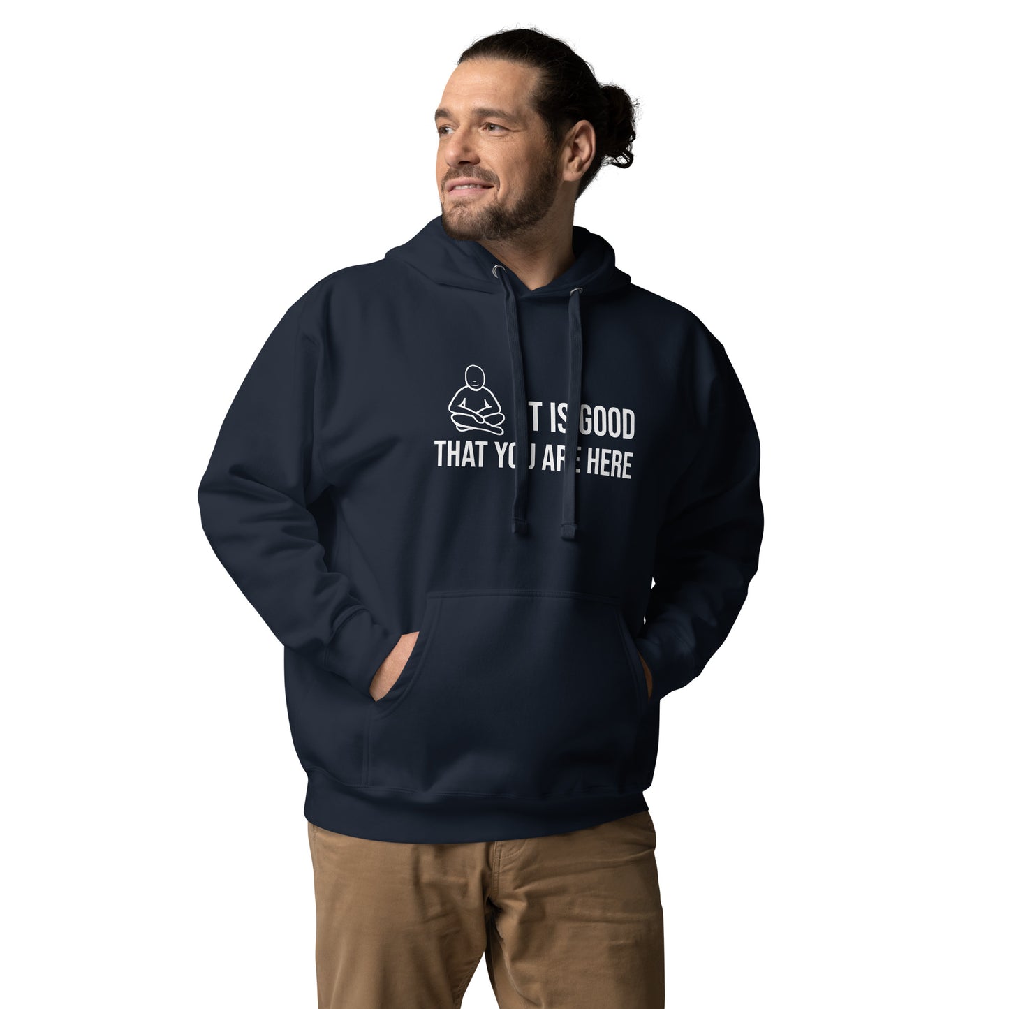 "It Is Good" White Text - Unisex Hoodie