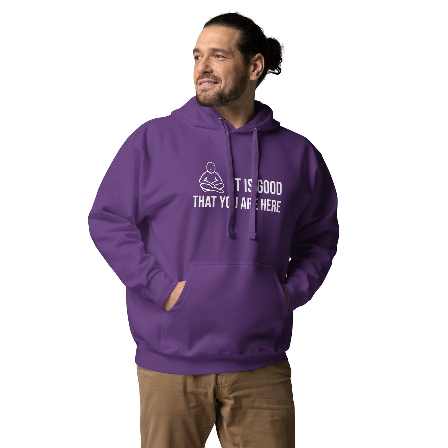 "It Is Good" White Text - Unisex Hoodie