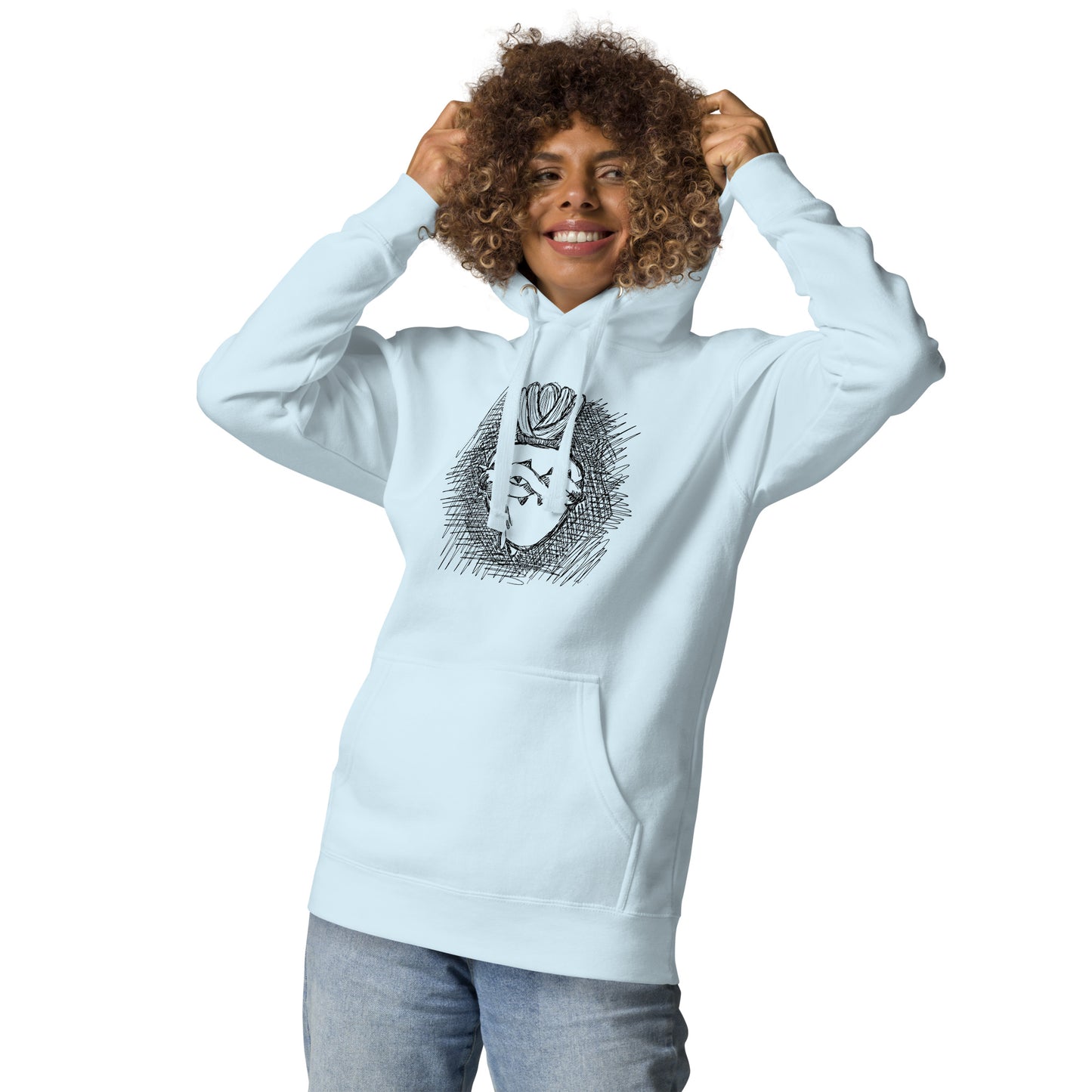"Sacred Heart of Jesus" — Unisex Hoodie