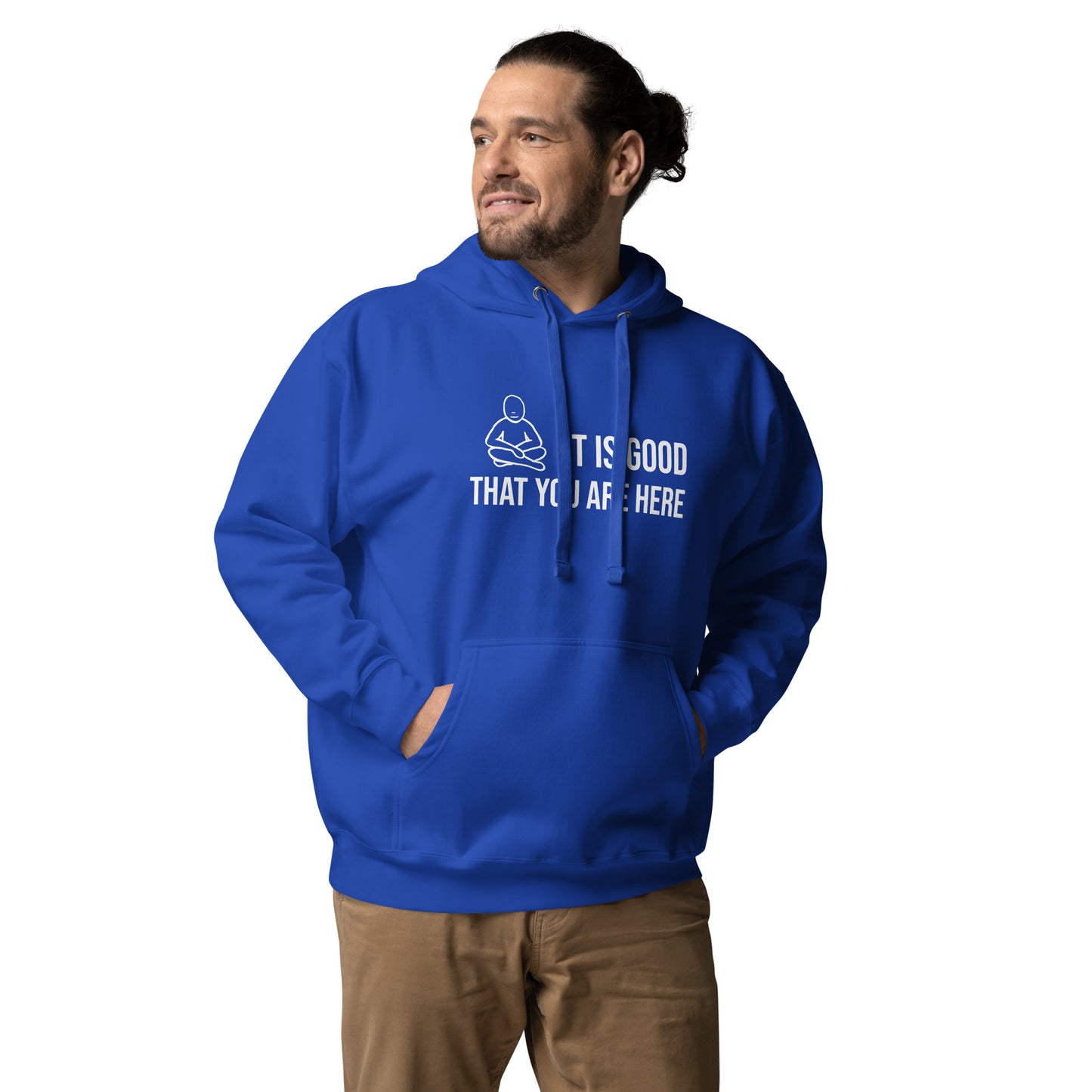 "It Is Good" White Text - Unisex Hoodie
