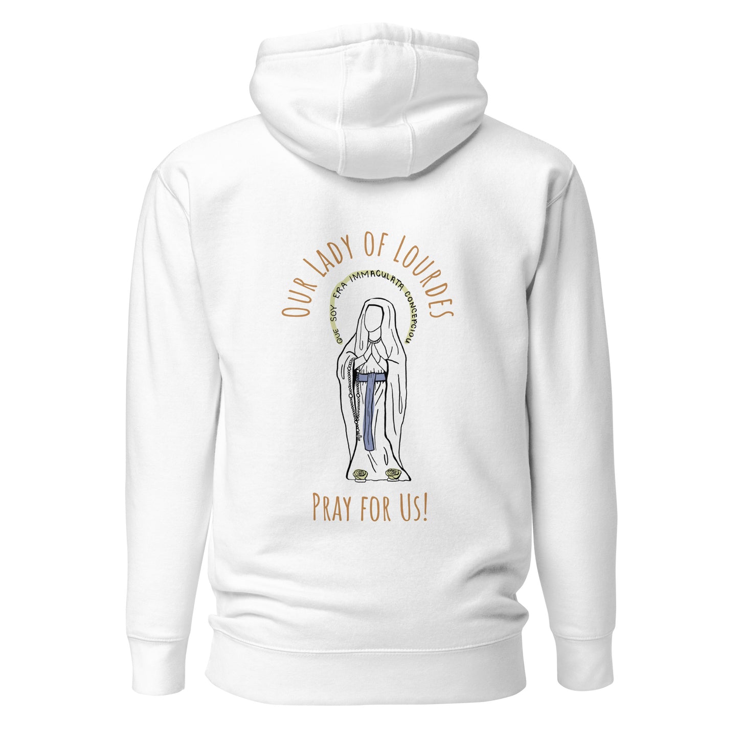 "Our Lady of Lourdes" - Unisex Hoodie