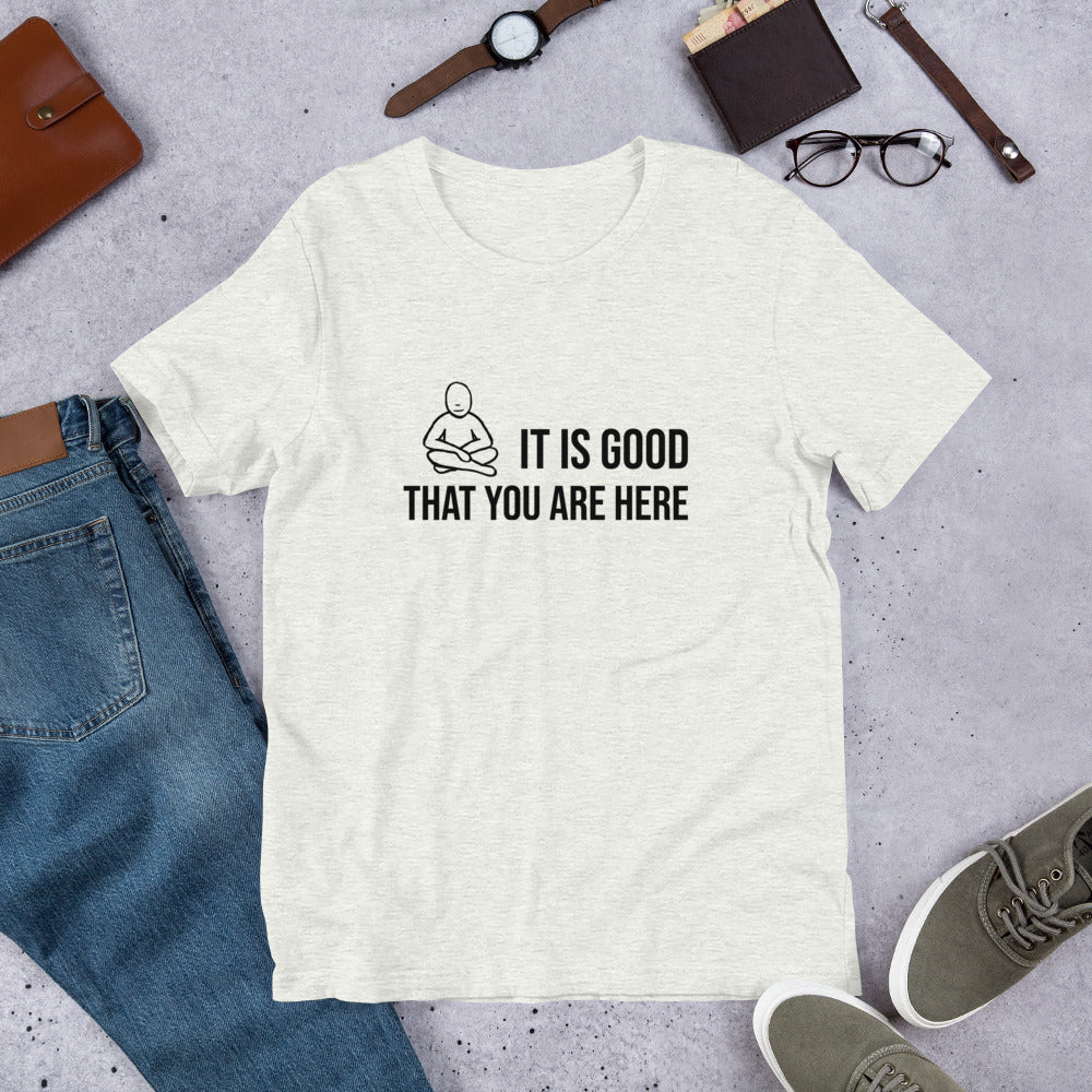 "It Is Good" Black Text - Unisex Tee