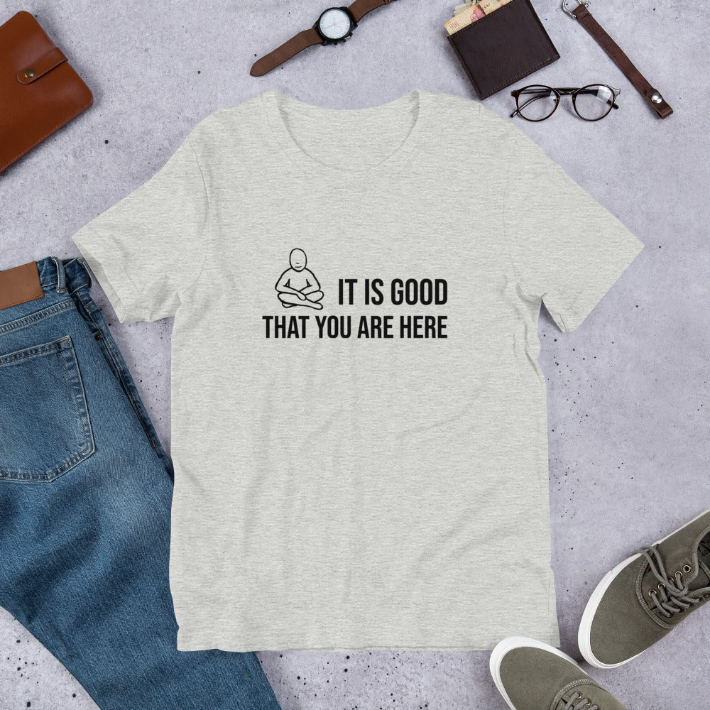 "It Is Good" Black Text - Unisex Tee