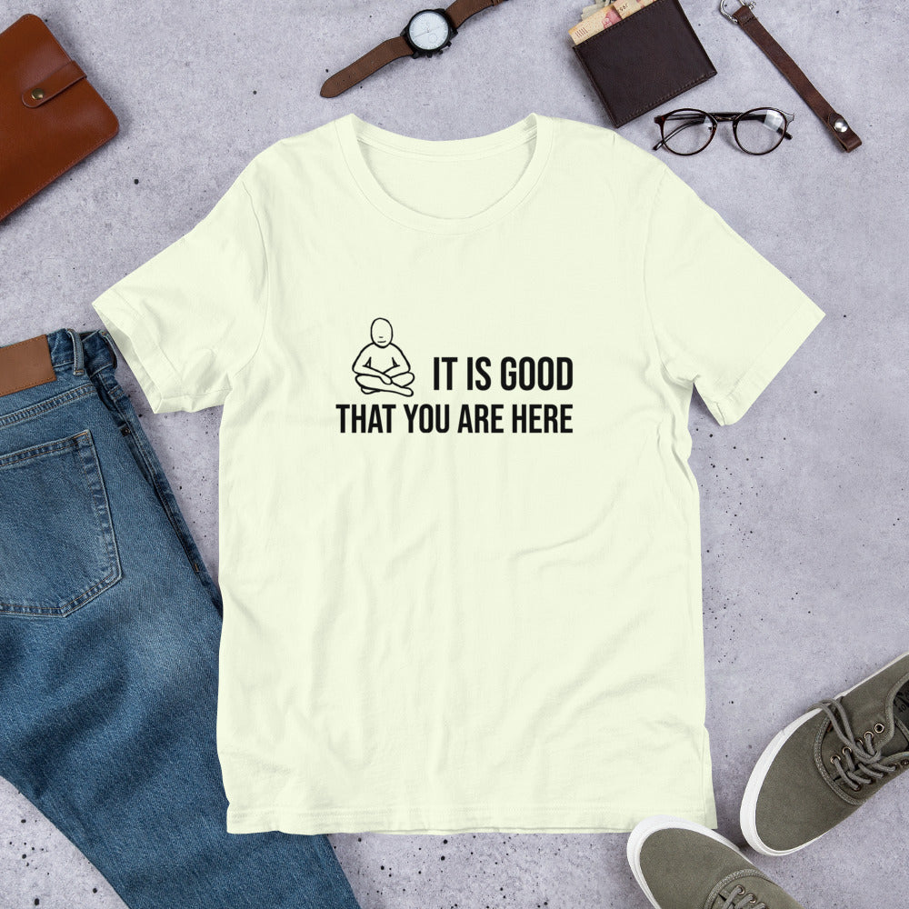 "It Is Good" Black Text - Unisex Tee