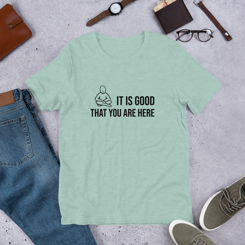 "It Is Good" Black Text - Unisex Tee