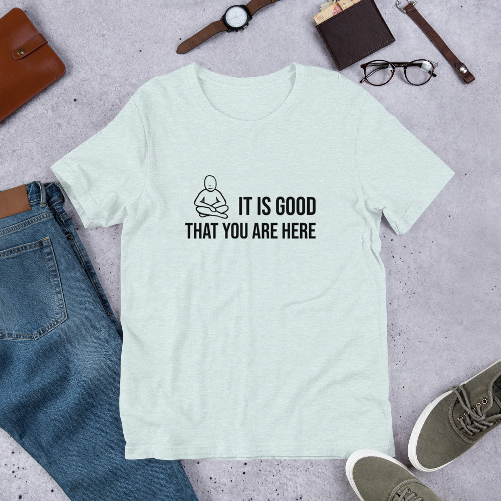 "It Is Good" Black Text - Unisex Tee