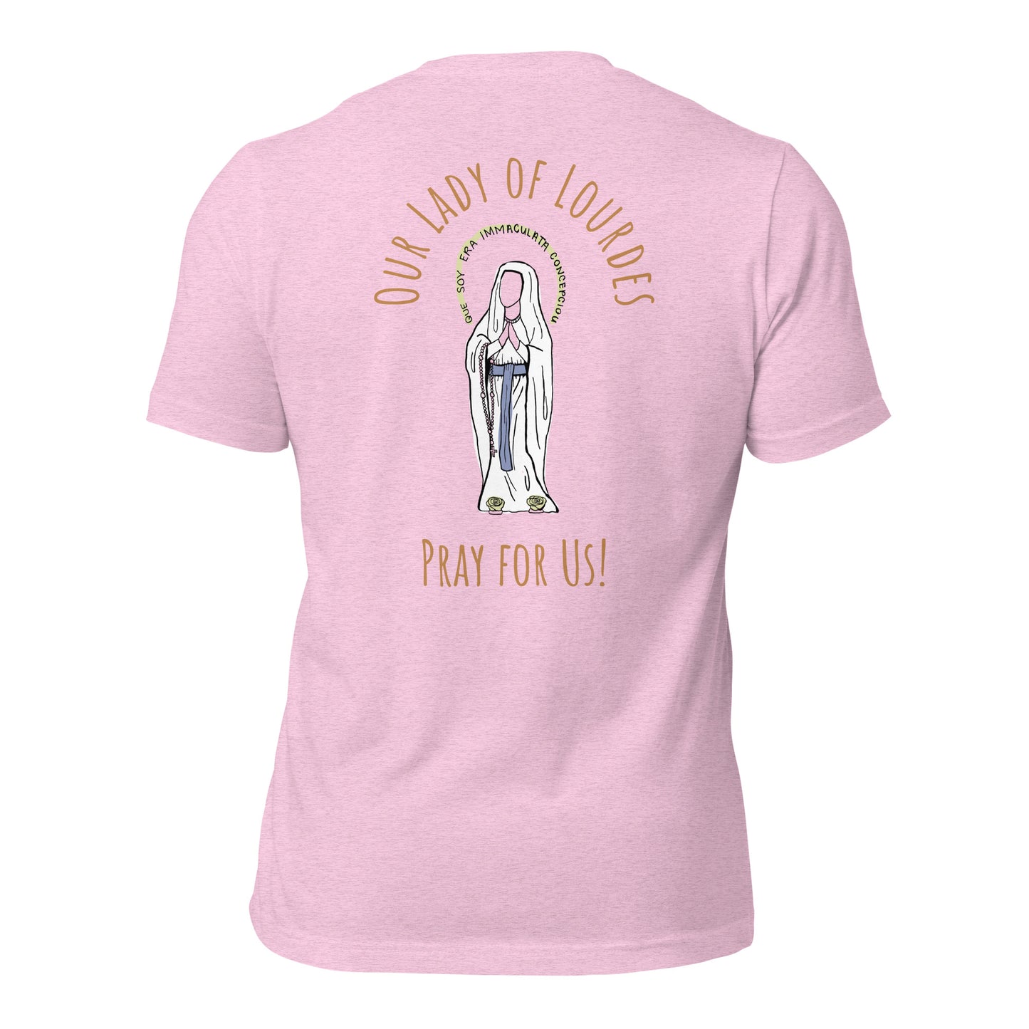 "Our Lady of Lourdes" - Unisex Tee