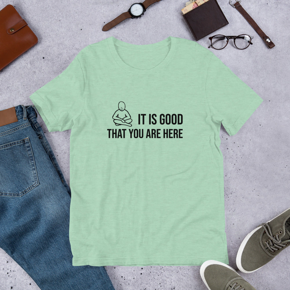 "It Is Good" Black Text - Unisex Tee