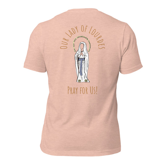 "Our Lady of Lourdes" - Unisex Tee