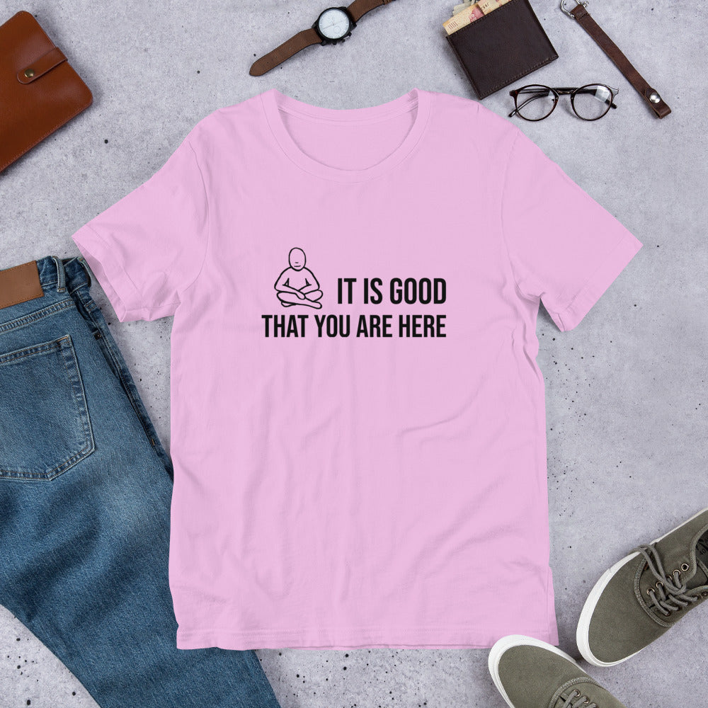 "It Is Good" Black Text - Unisex Tee