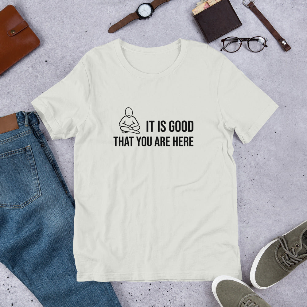 "It Is Good" Black Text - Unisex Tee