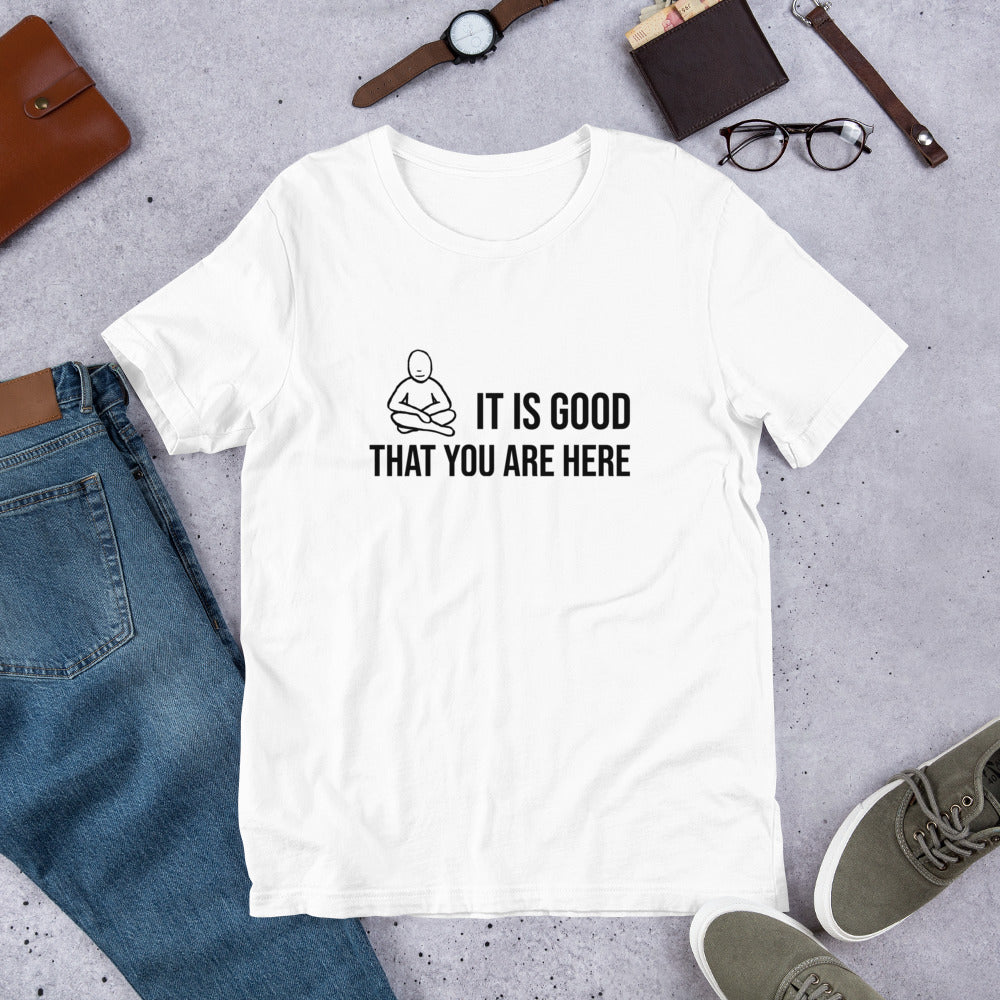 "It Is Good" Black Text - Unisex Tee