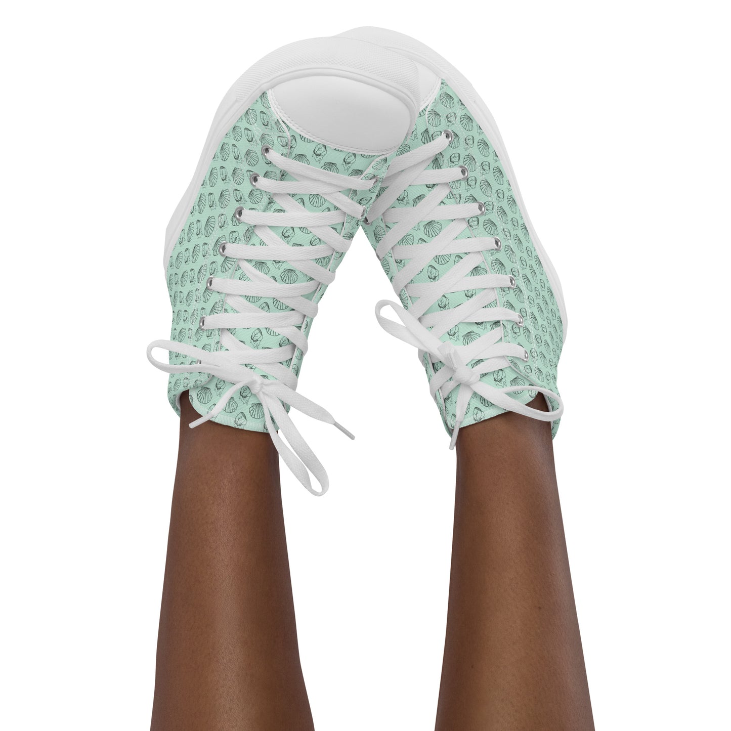"Walking with the Saints | St. Augustine of Hippo" - Women’s High Tops