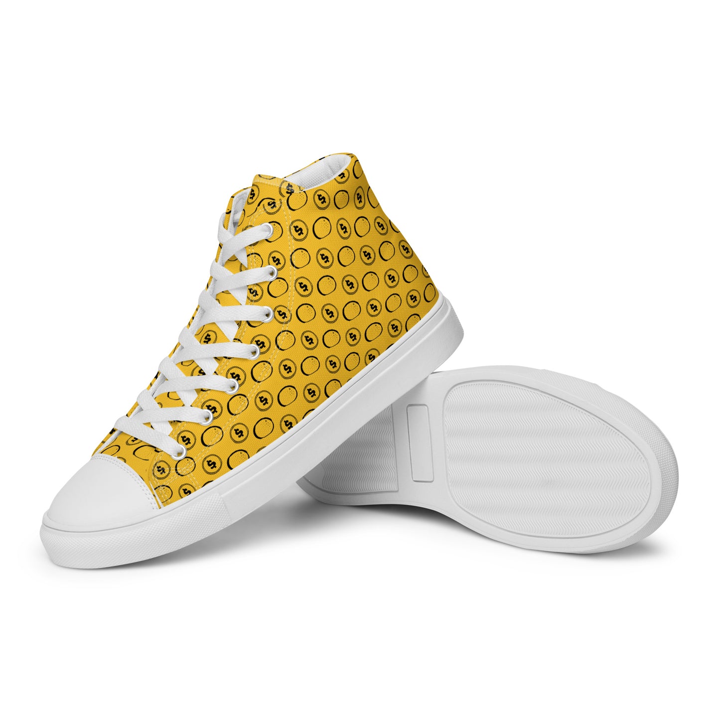 Walking with the Saints | St. Nicholas of Myra—Women’s high top canvas shoes