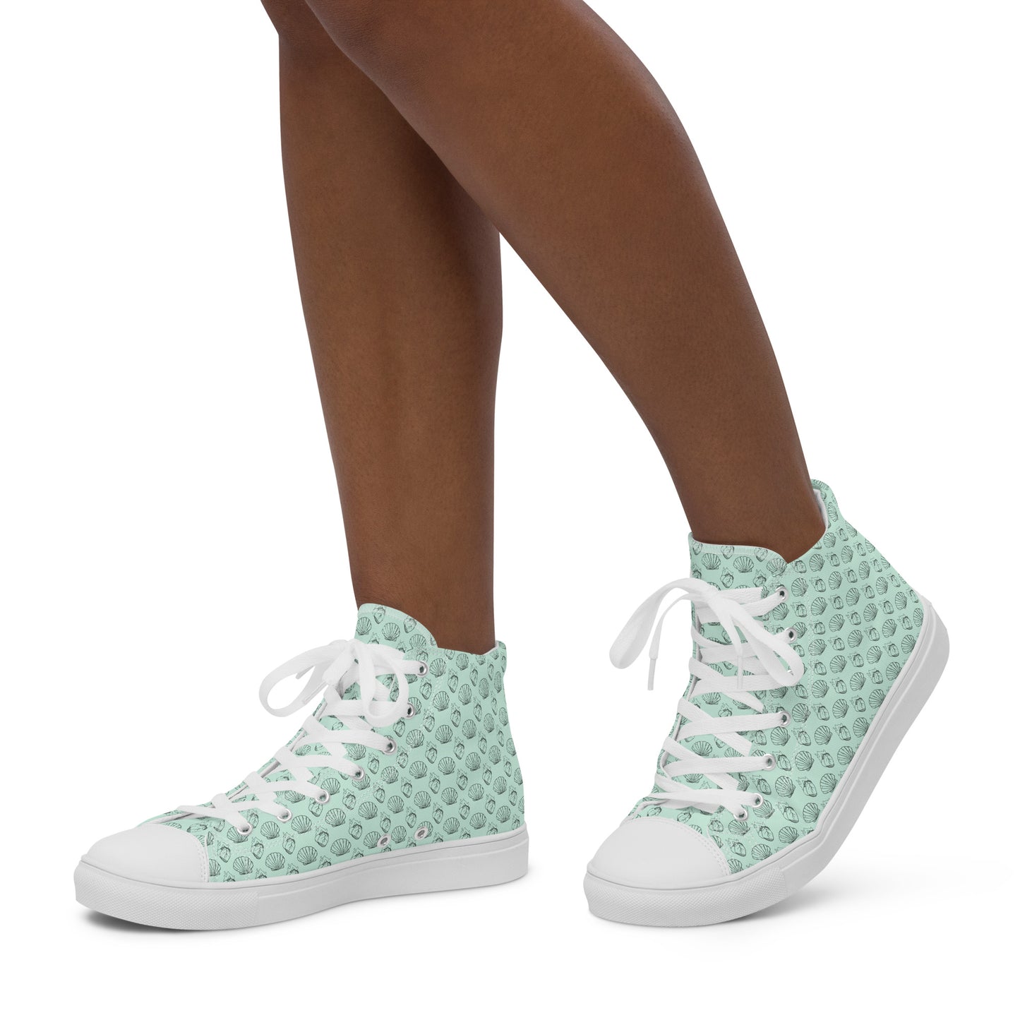 "Walking with the Saints | St. Augustine of Hippo" - Women’s High Tops