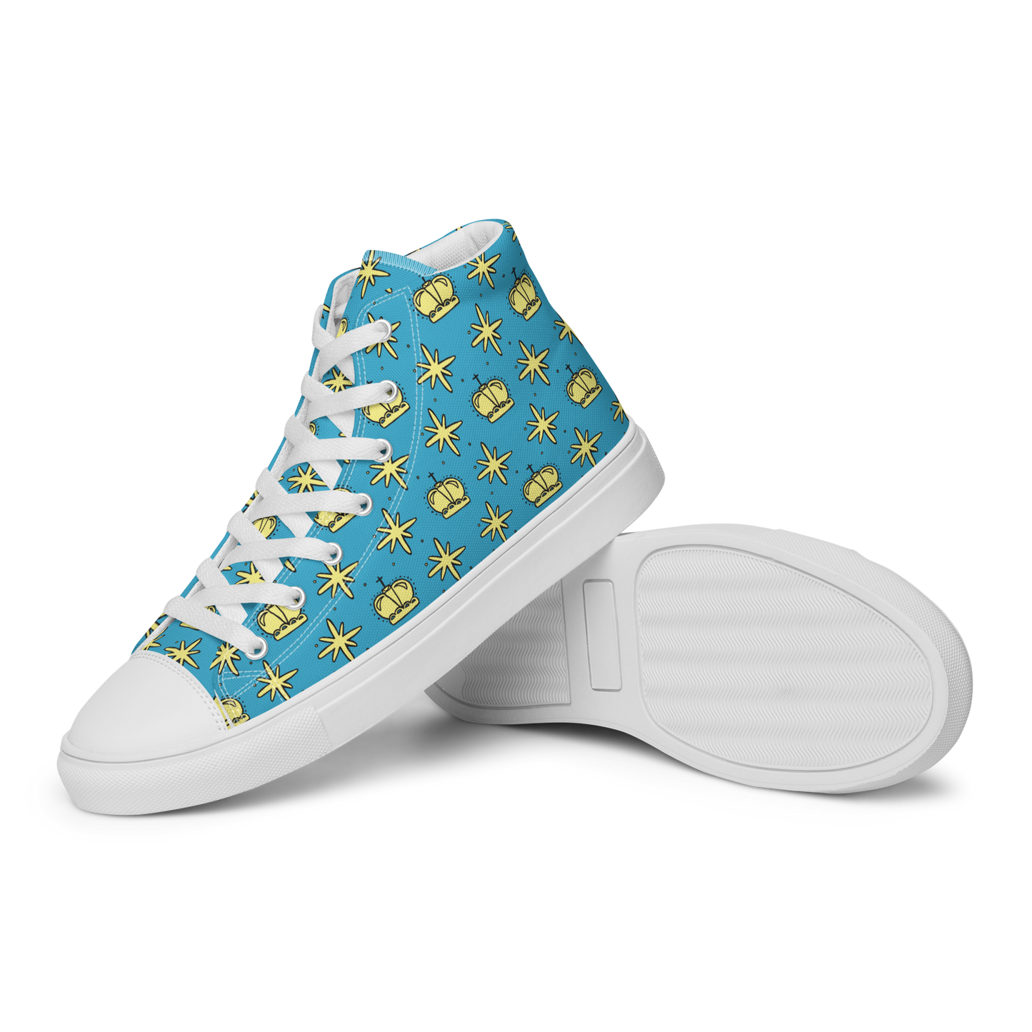 "Walking with the Saints | Mother of God" - Women’s High Tops