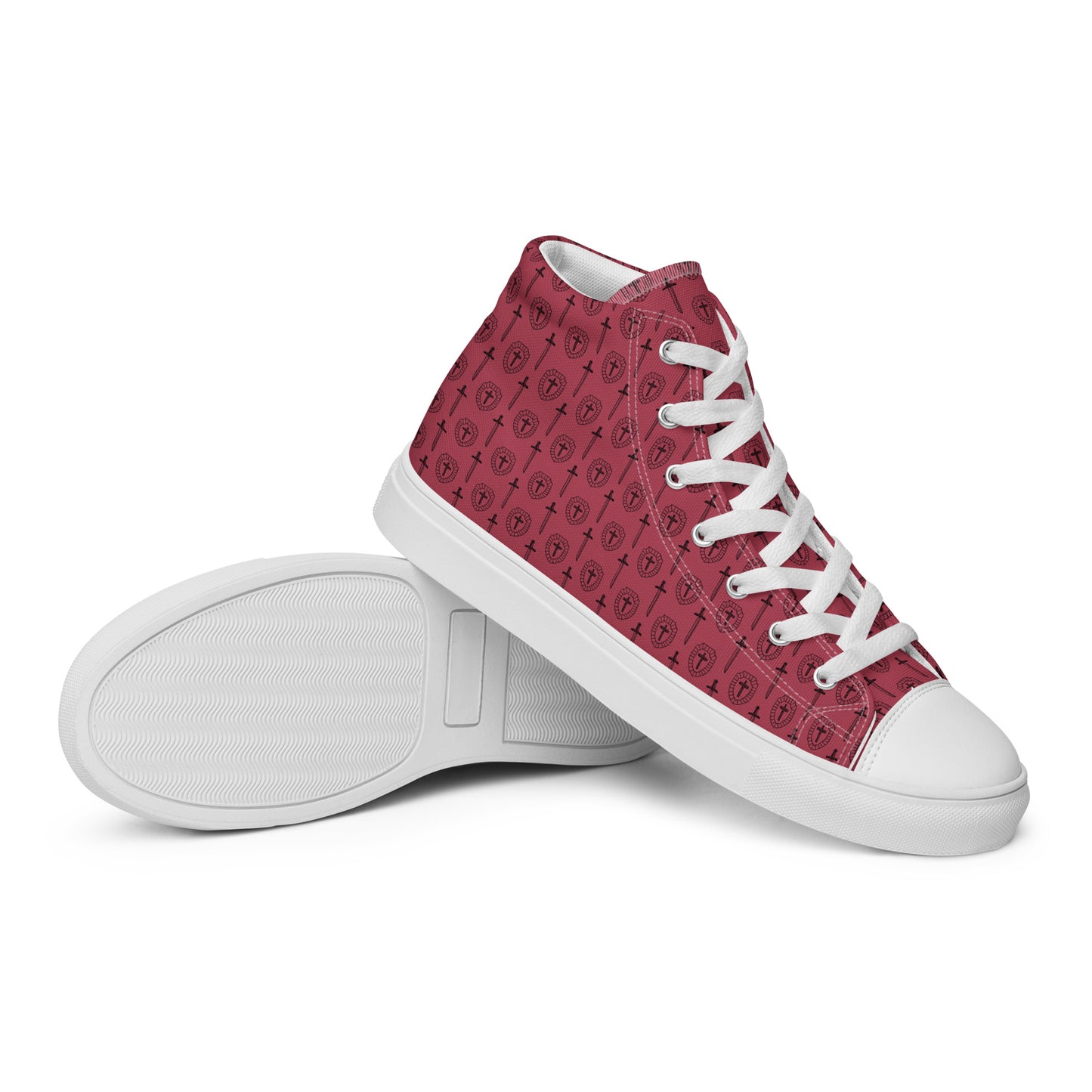 "Walking with the Saints | St. Michael the Archangel" - Women’s High Tops