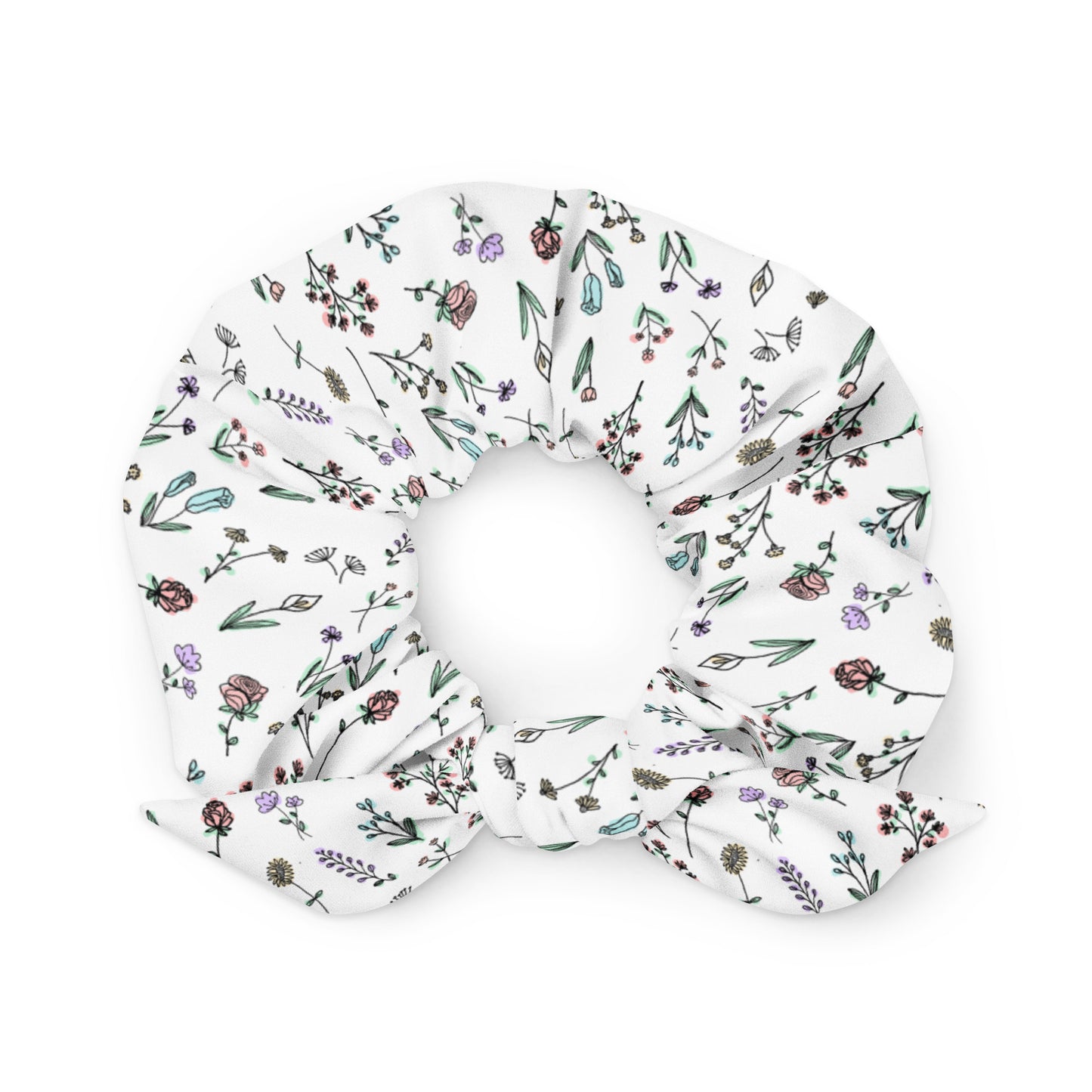 "Little Field of Flowers" - Scrunchie