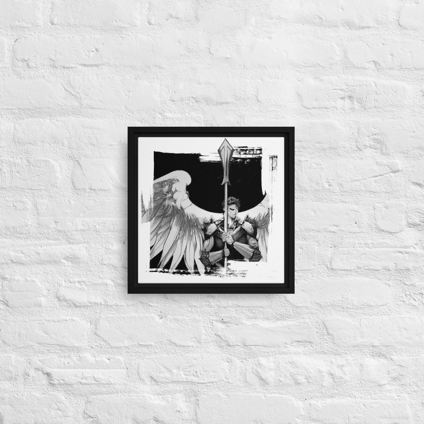 "St. Michael the Archangel" - Framed Print