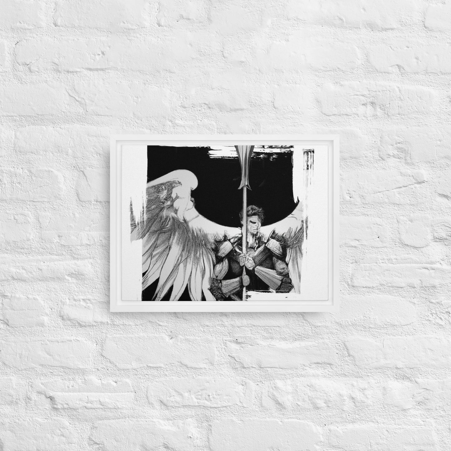 "St. Michael the Archangel" - Framed Print
