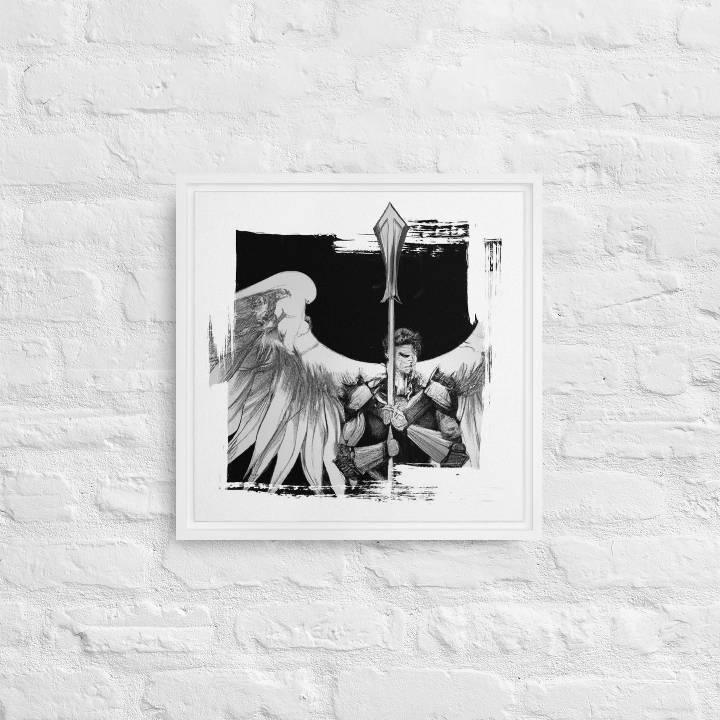 "St. Michael the Archangel" - Framed Print