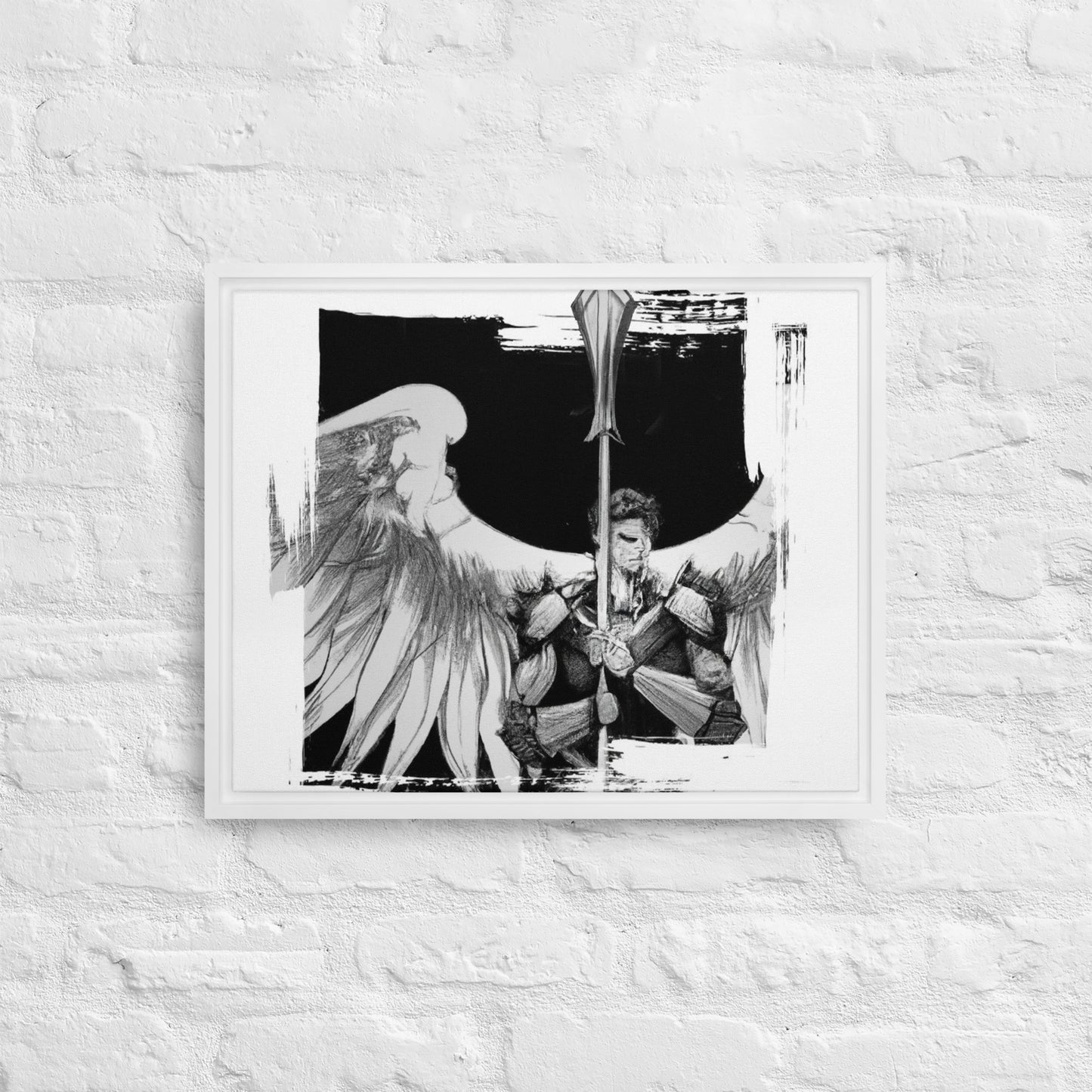 "St. Michael the Archangel" - Framed Print