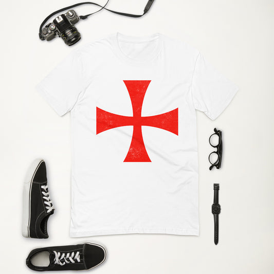 "Battle Worn Templar Cross" - Premium Tee
