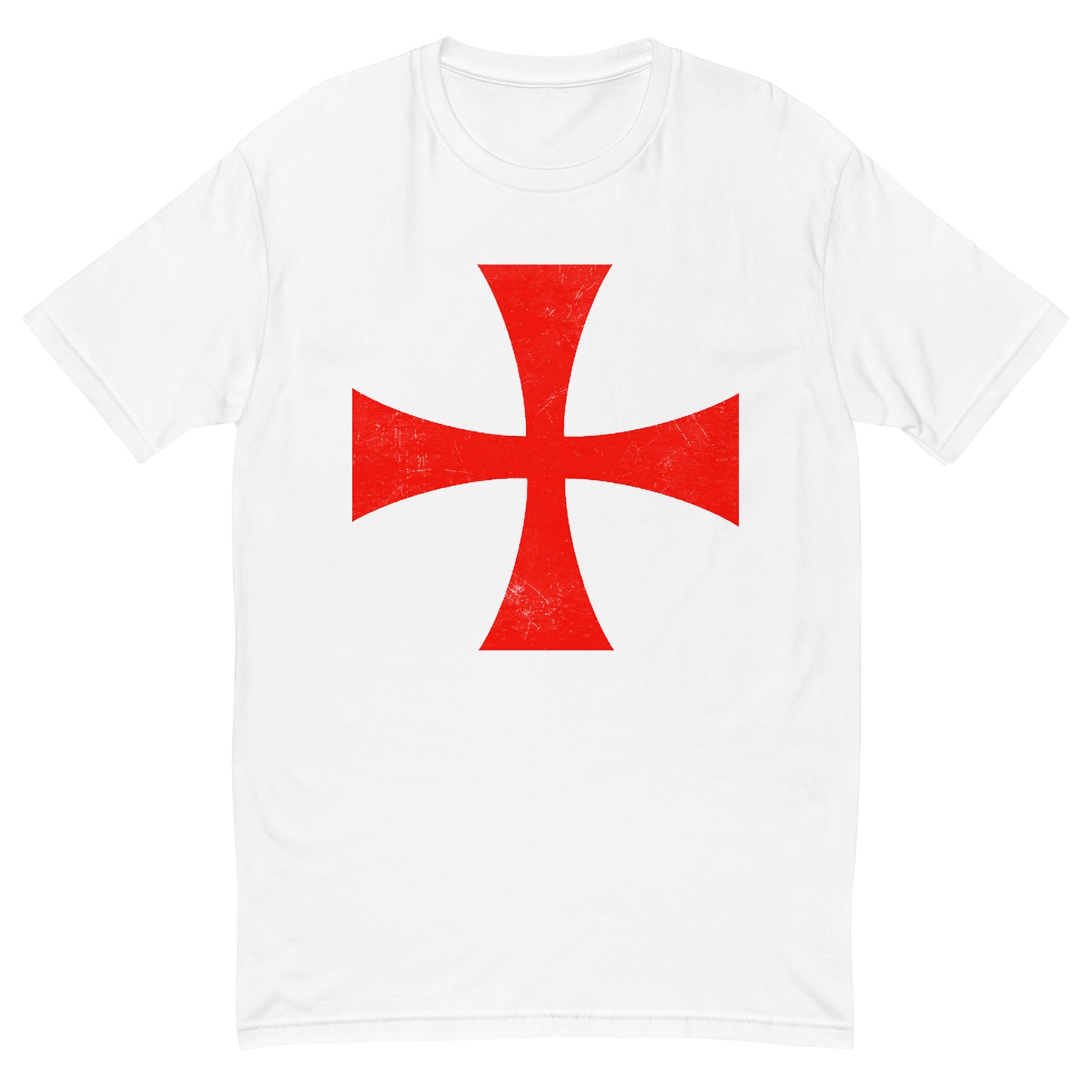"Battle Worn Templar Cross" - Premium Tee
