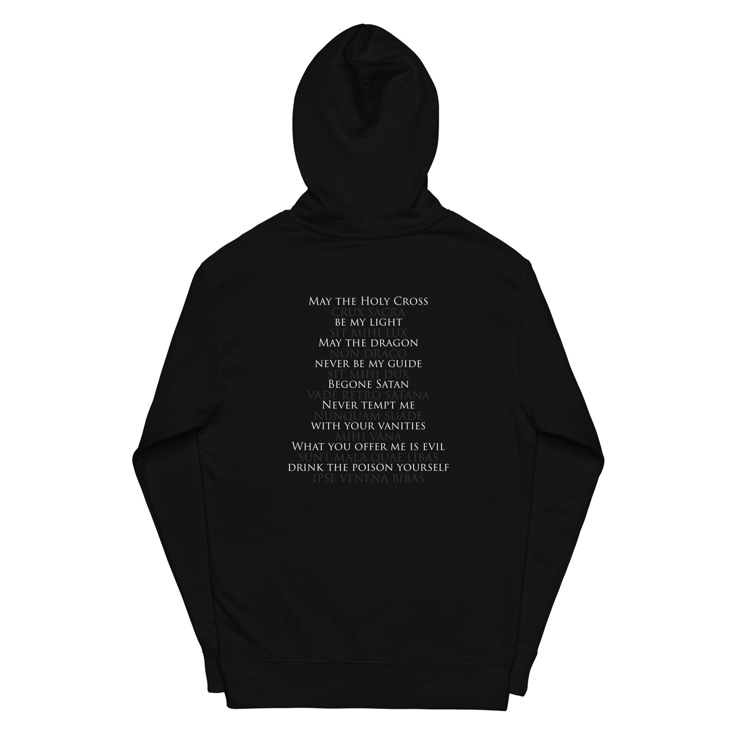 "Vade Retro Satana" - Unisex Midweight Hoodie