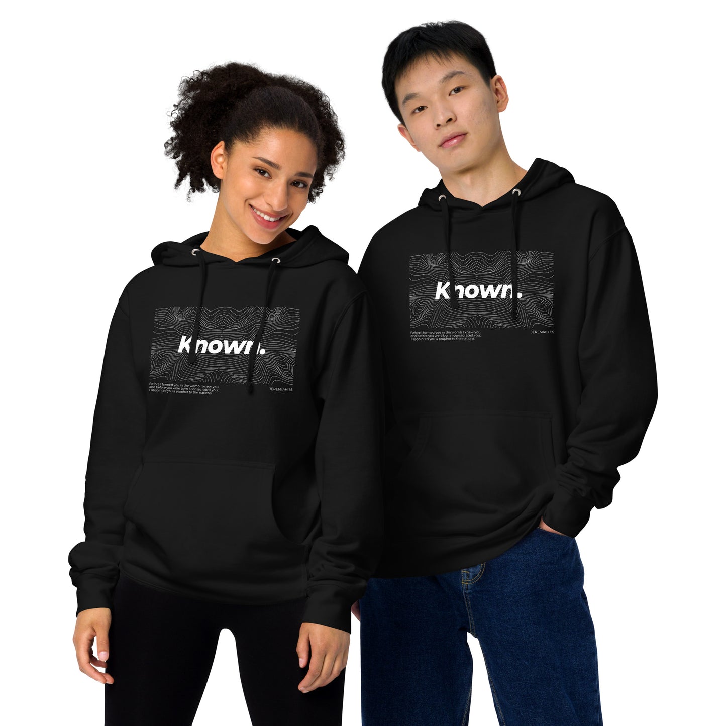 "Known" - Unisex Midweight Hoodie