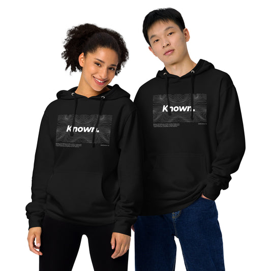 "Known" - Unisex Midweight Hoodie