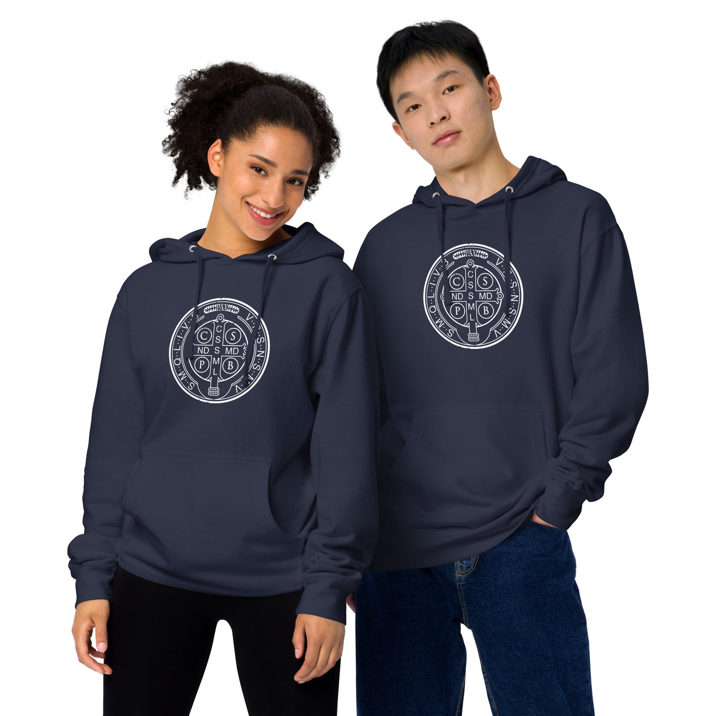 "Vade Retro Satana" - Unisex Midweight Hoodie