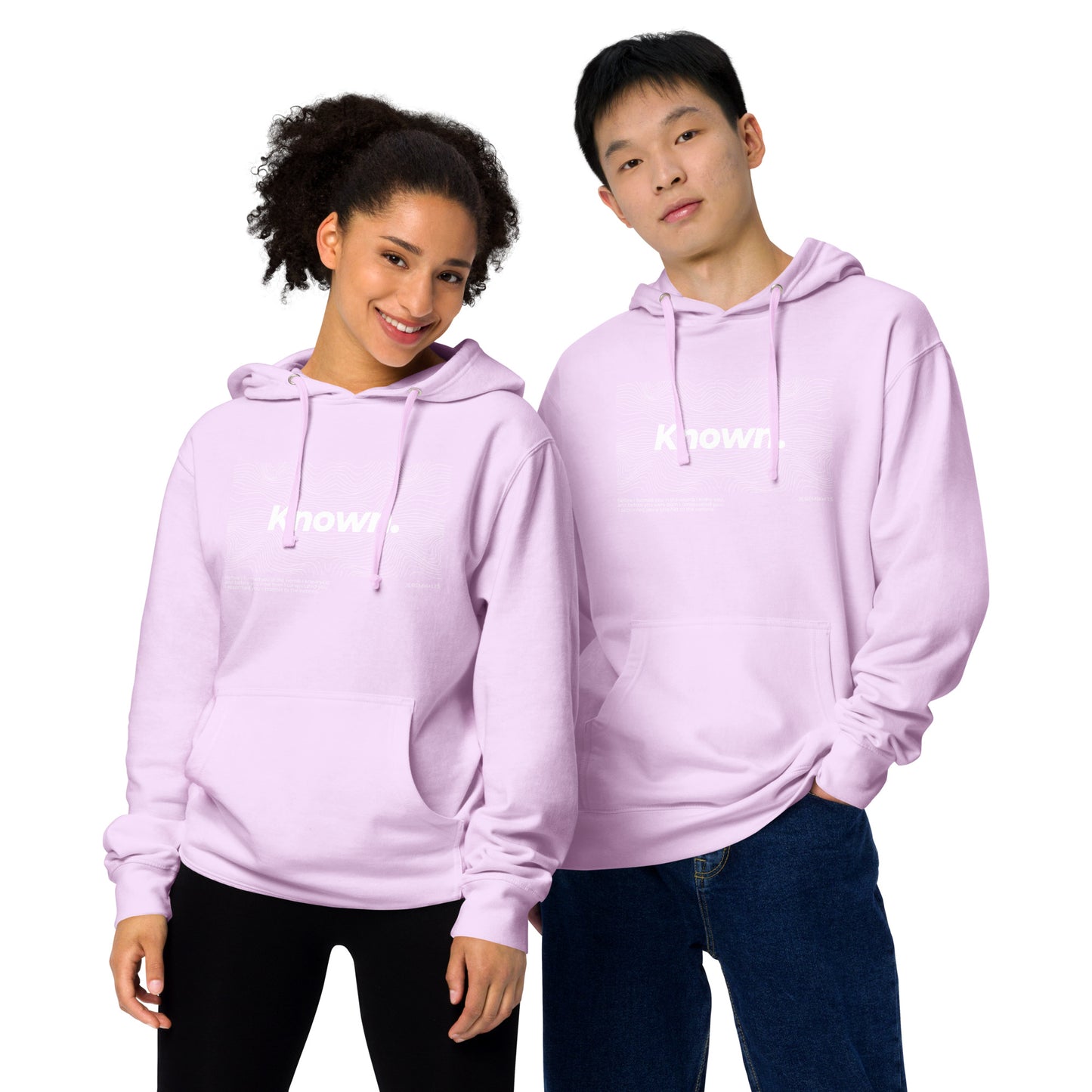 "Known" - Unisex Midweight Hoodie
