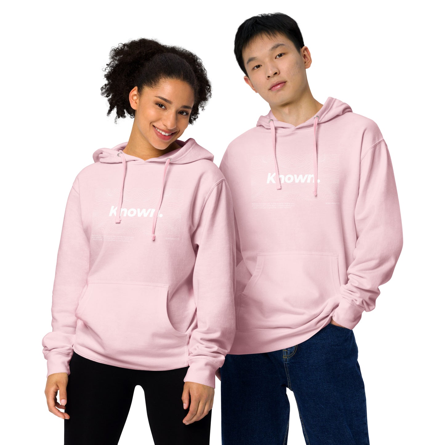 "Known" - Unisex Midweight Hoodie