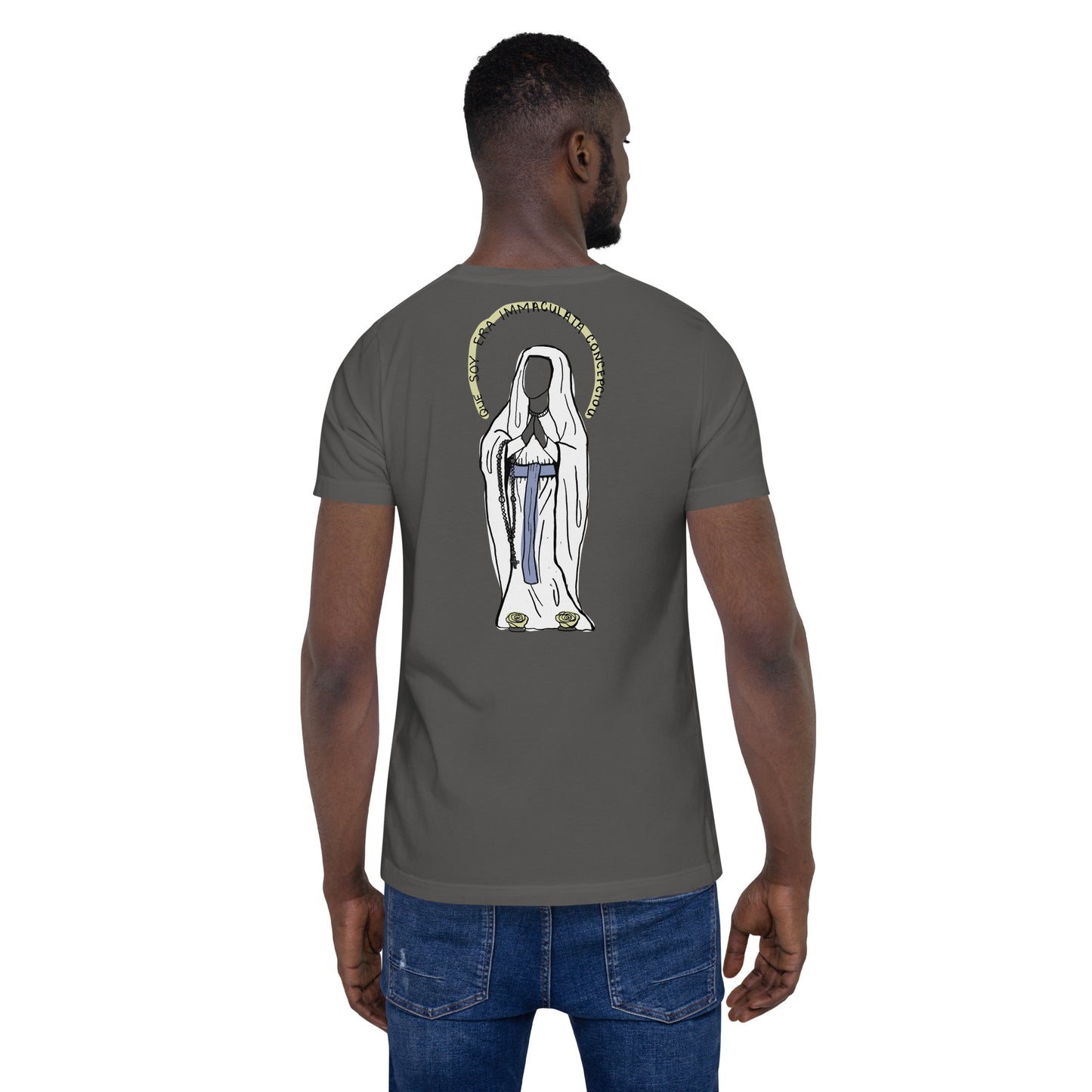 "Our Lady of Lourdes" - Unisex t-shirt