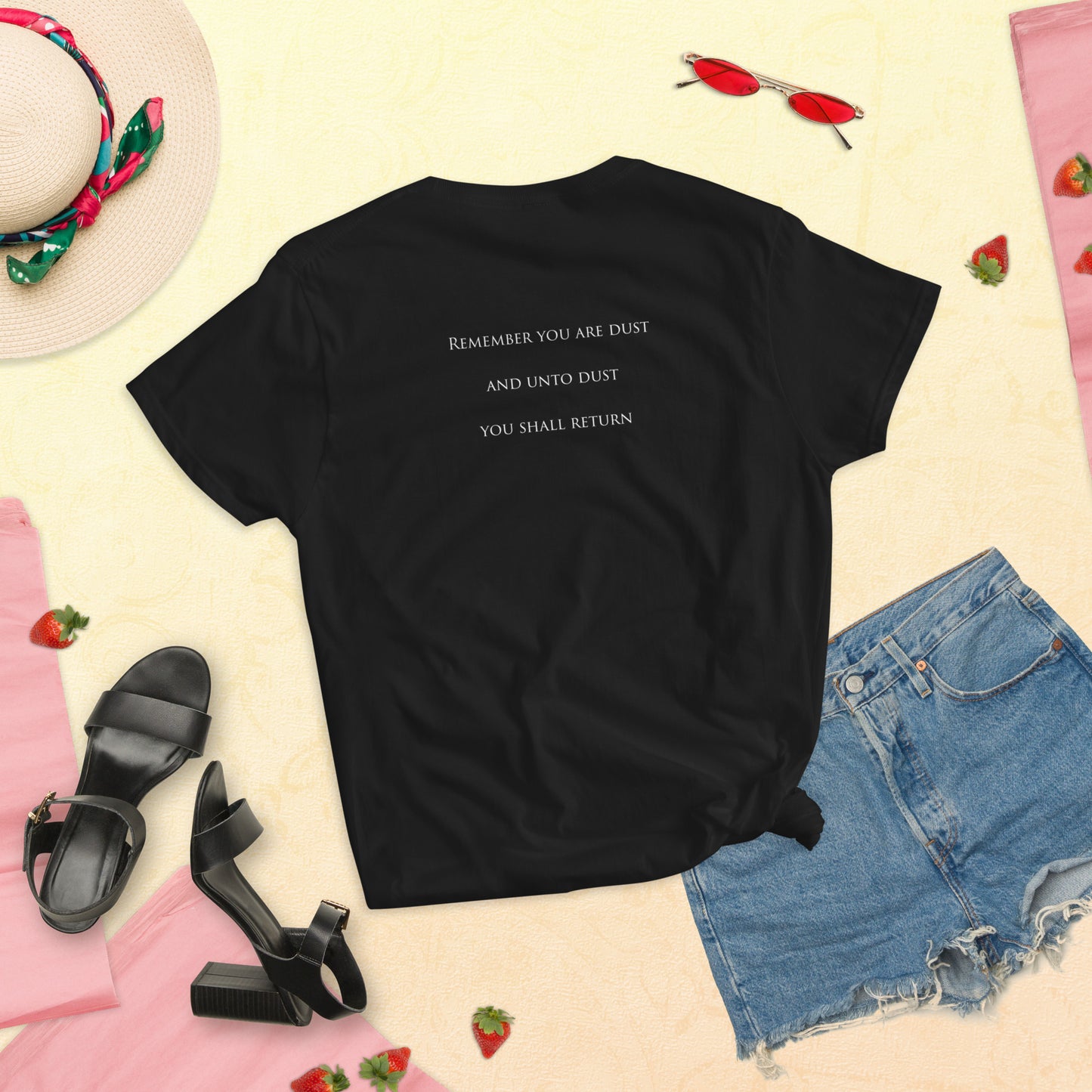 "Memento Mori" - Women's short sleeve t-shirt