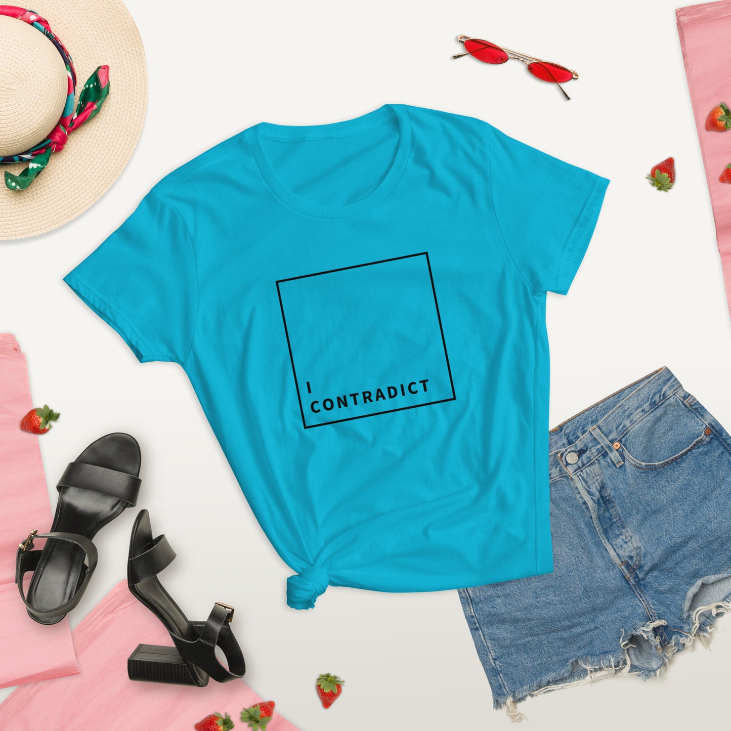 "I Contradict" - Women's Premium Tee