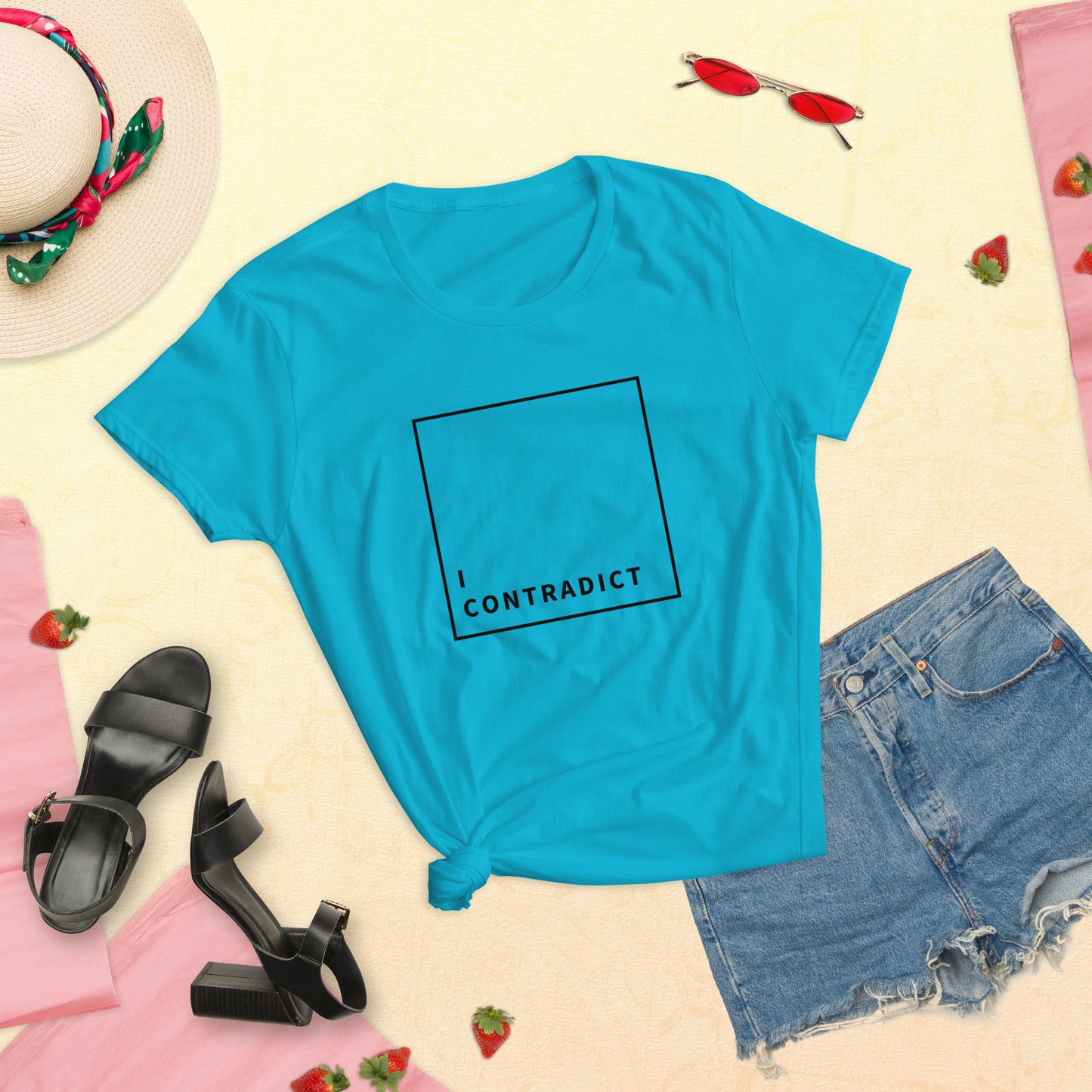 "I Contradict" - Women's Premium Tee