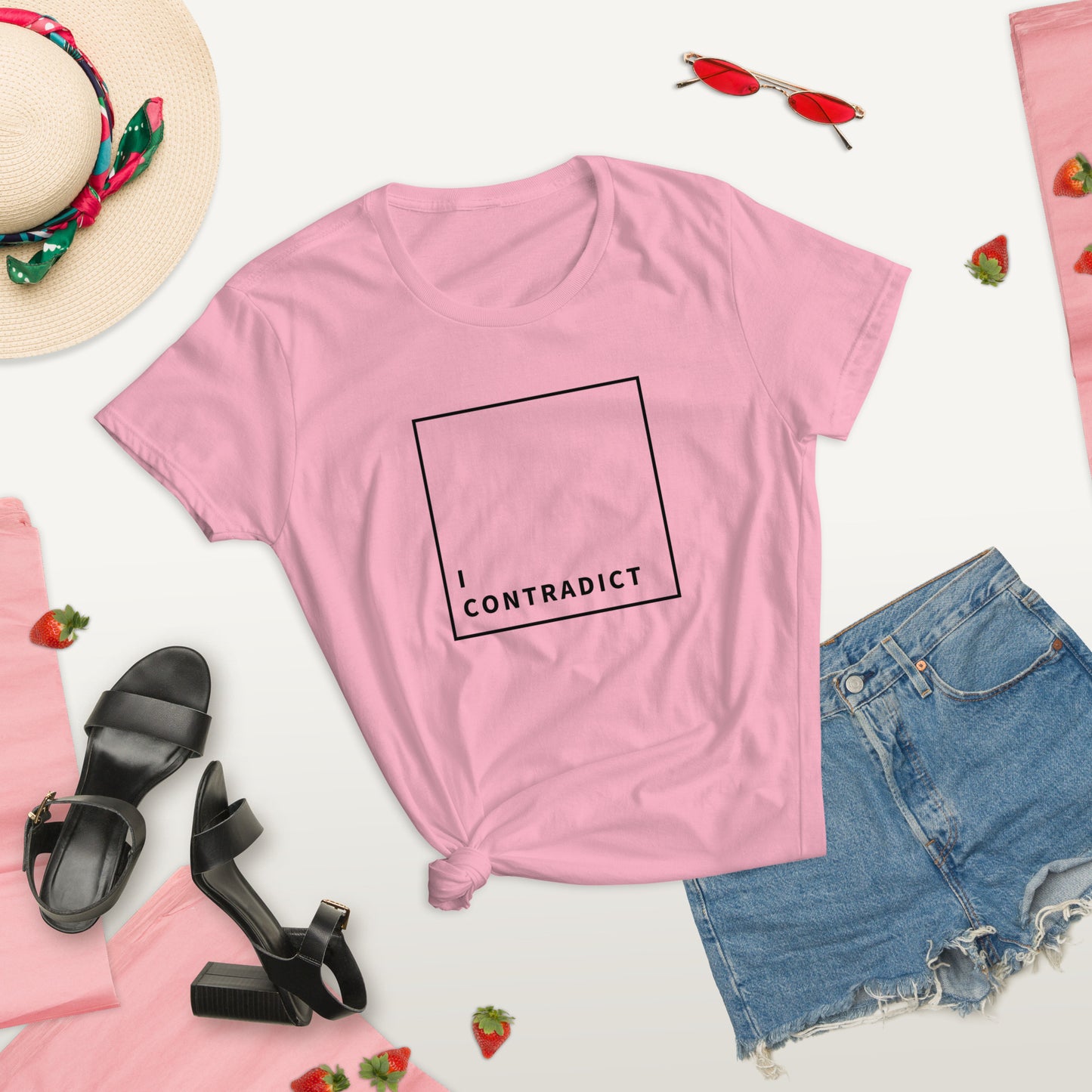 "I Contradict" - Women's Premium Tee