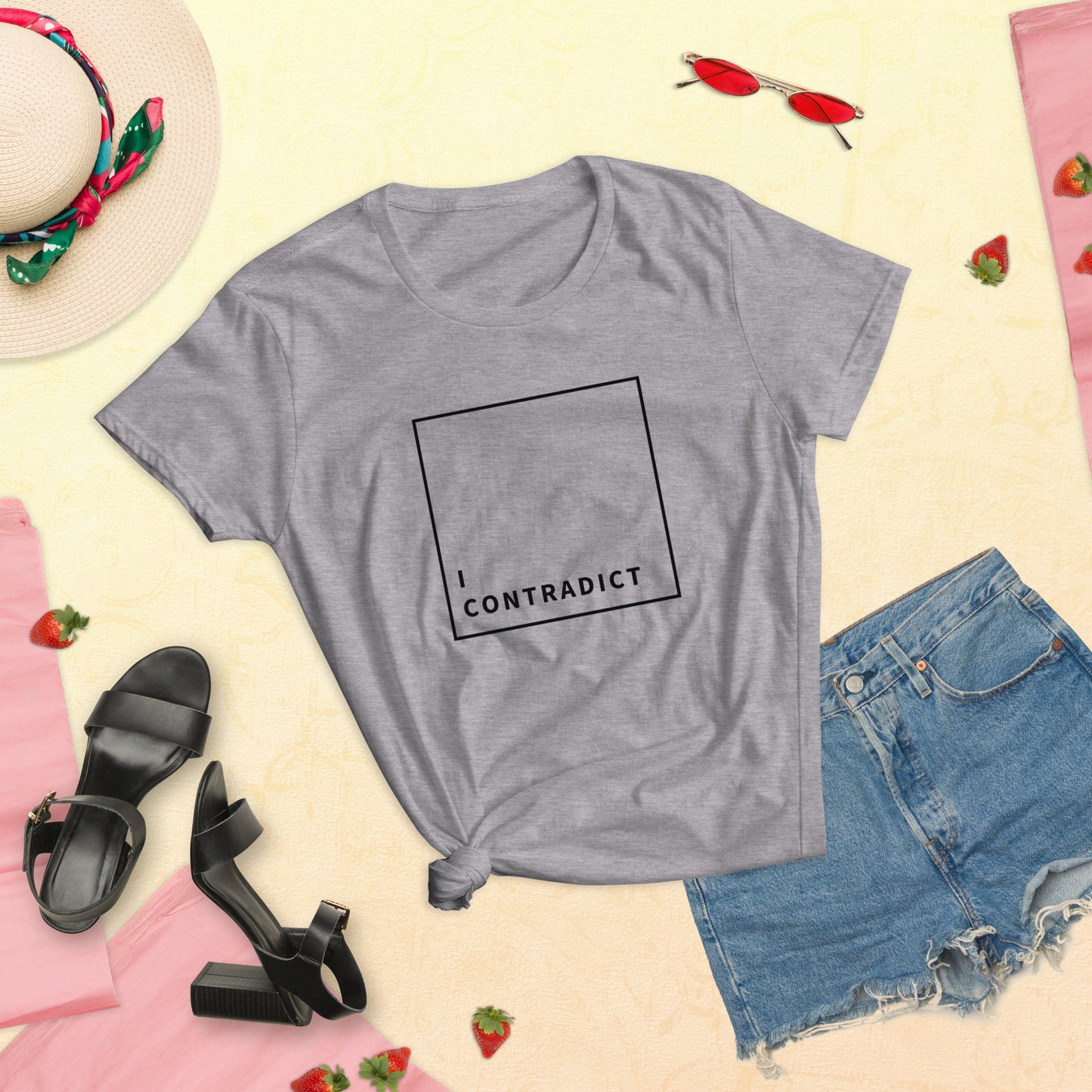 "I Contradict" - Women's Premium Tee