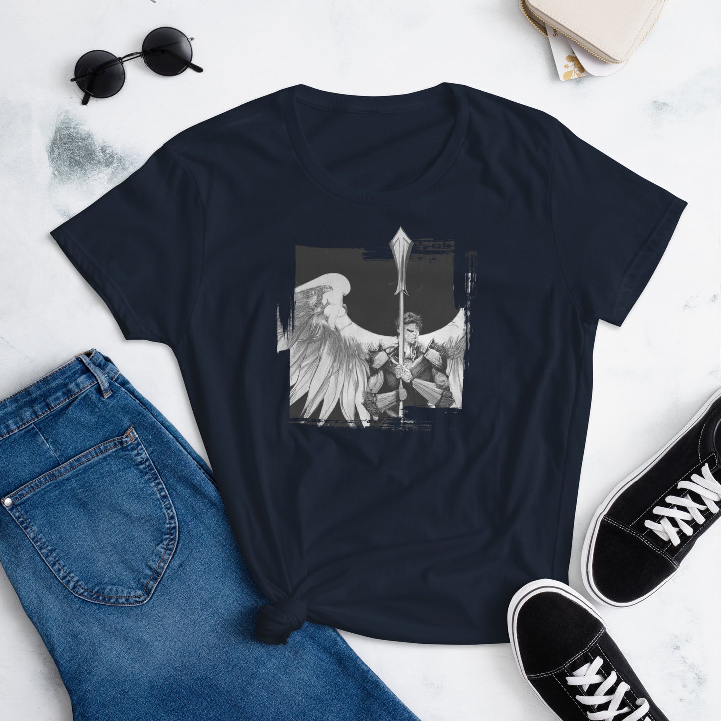 "St. Michael the Archangel" - Women's Premium Tee