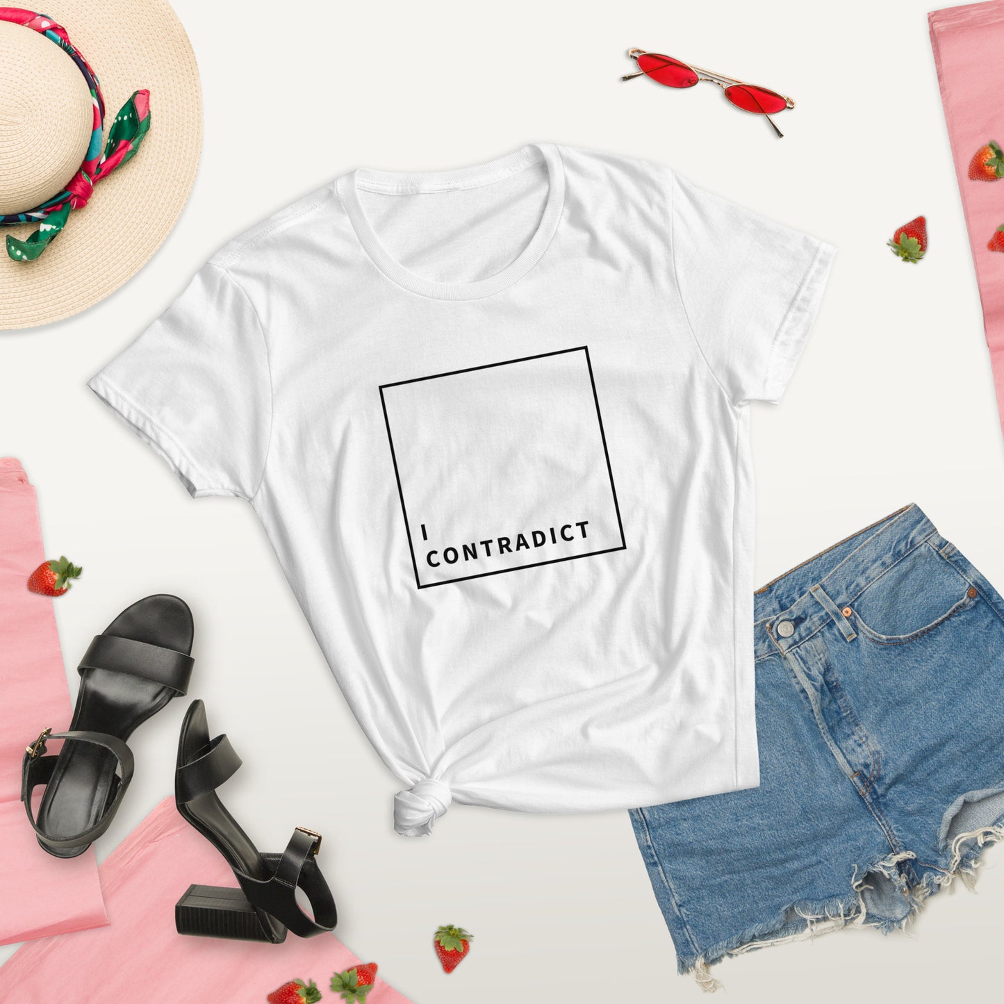 "I Contradict" - Women's Premium Tee