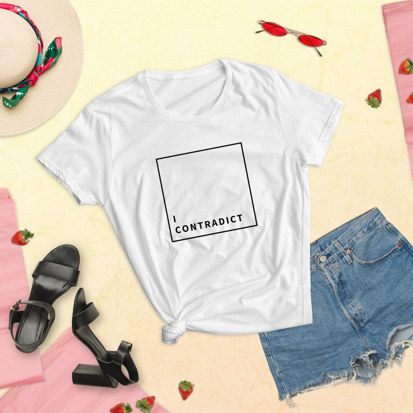 "I Contradict" - Women's Premium Tee