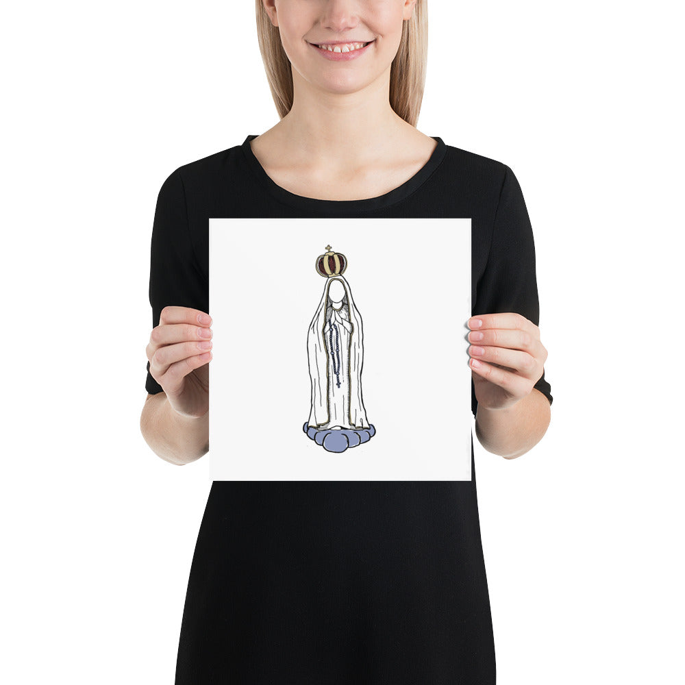 "Our Lady of Fatima" - Print Only
